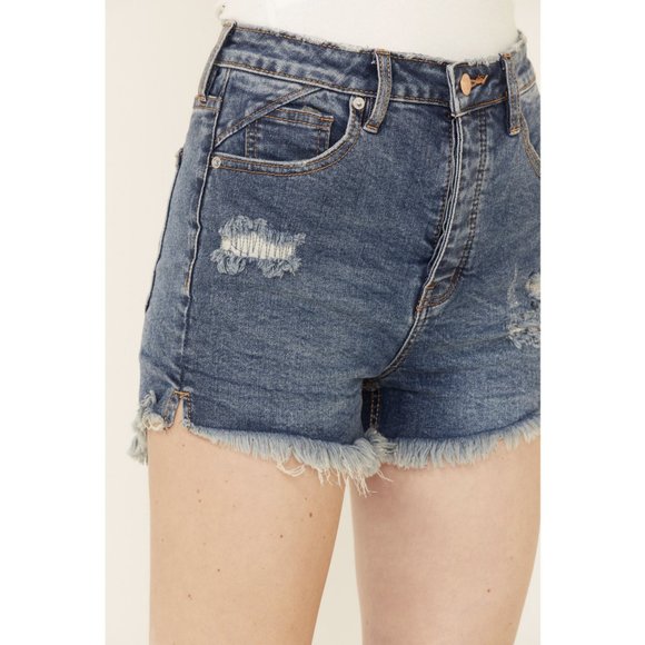 Free People We the Free Curvy Vintage Shorts 32 - Picture 2 of 8